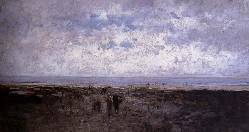 Nicolae Grigorescu On the Ocean Shore oil painting picture